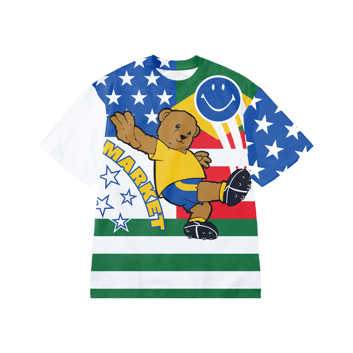 Smiley Shoot Your Shot Bear T-Shirt