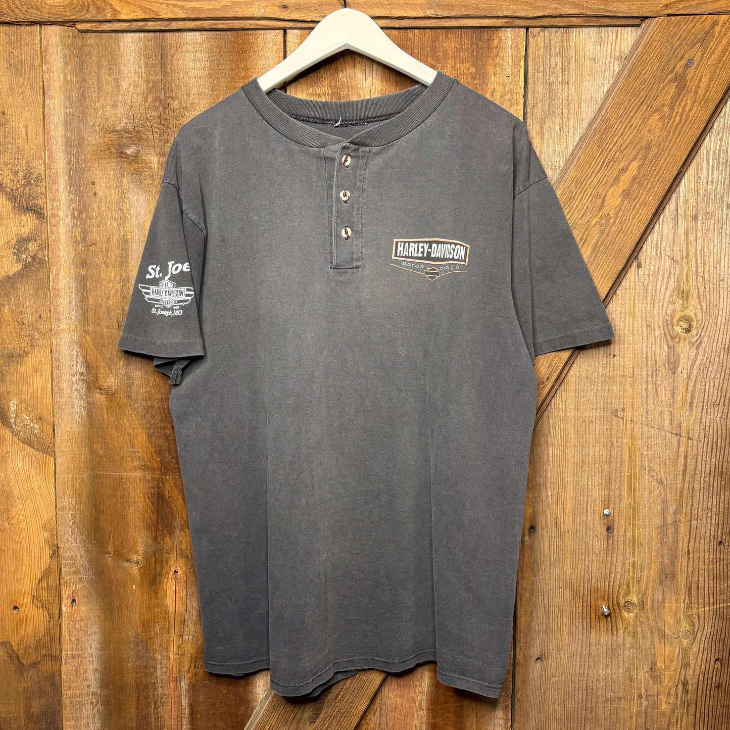 vtg Henley FLC Tee