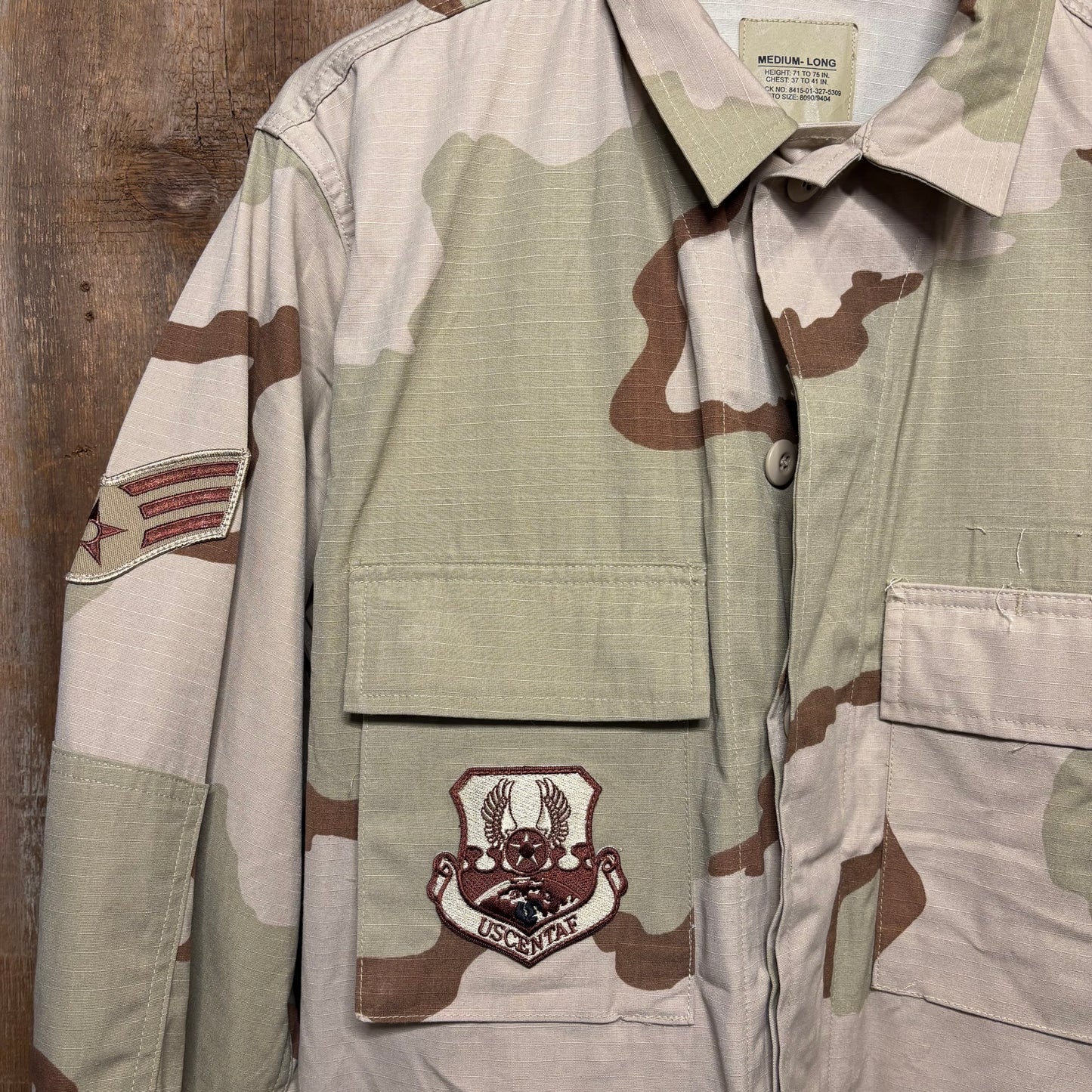Vintage Desert Camo Light Jacket