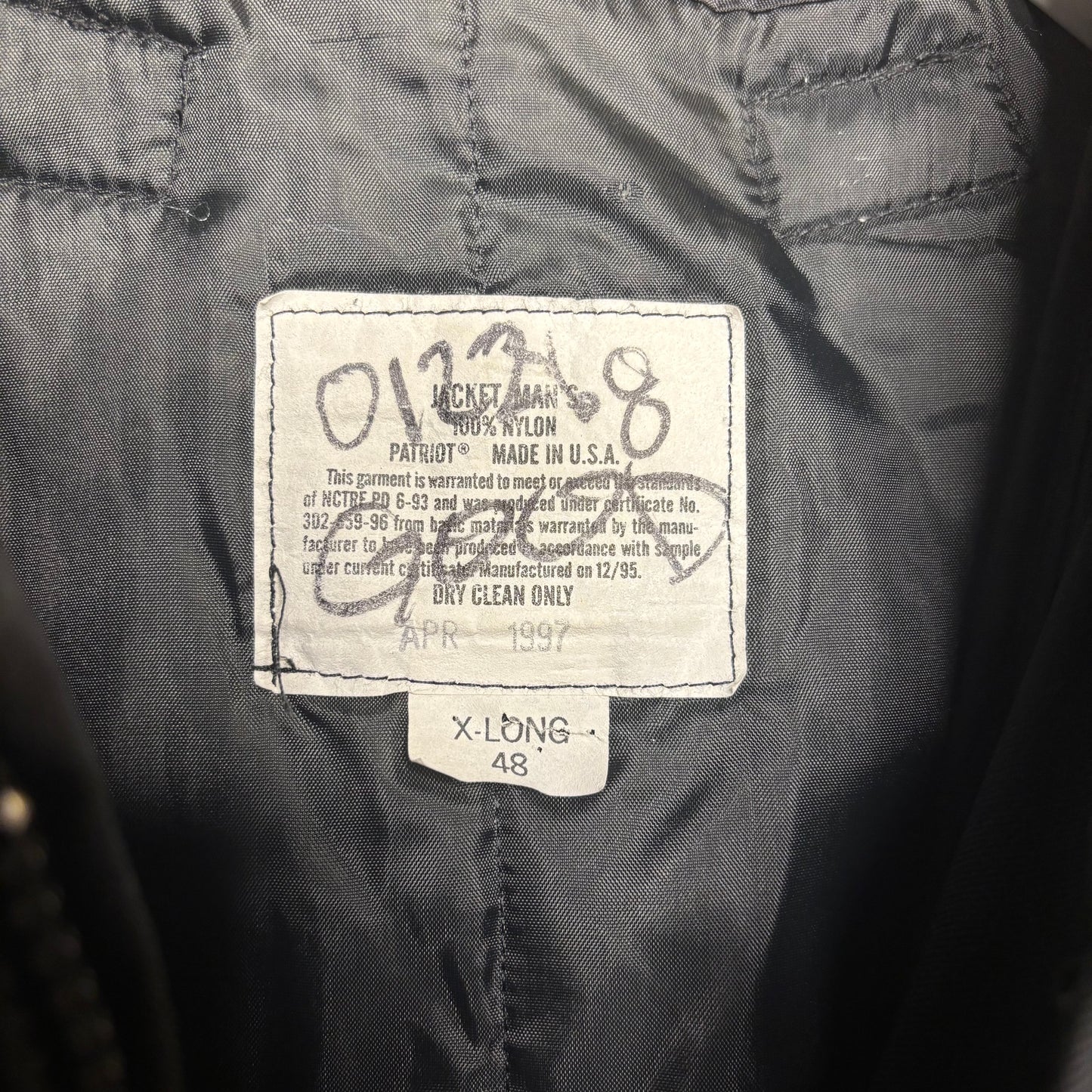 1997 Black Zip Up Jacket