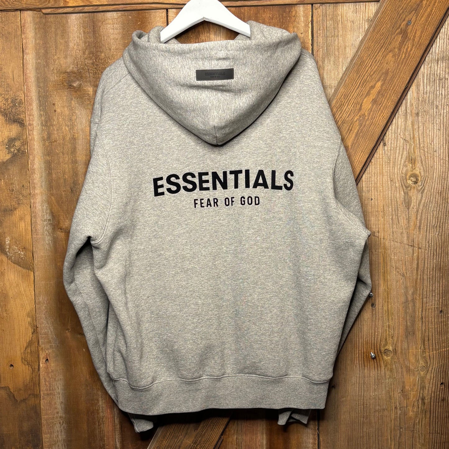 FOG Essentials Fleece Hoodie Heather Gray