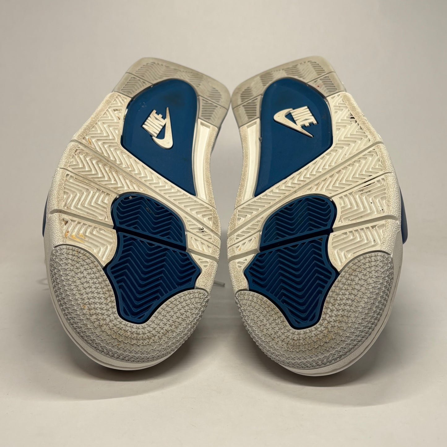 Jordan 4 Military Blue White Used