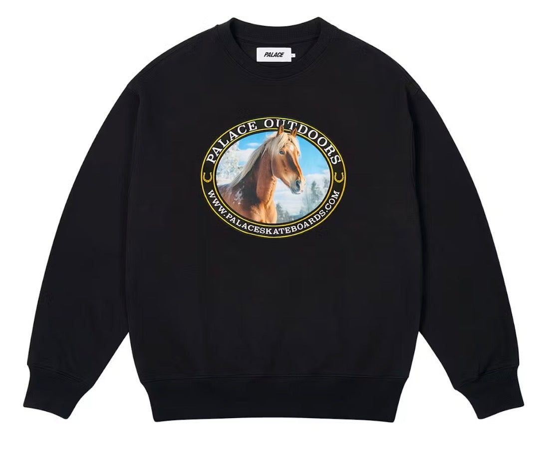 Palace Outdoors Crew Black DS