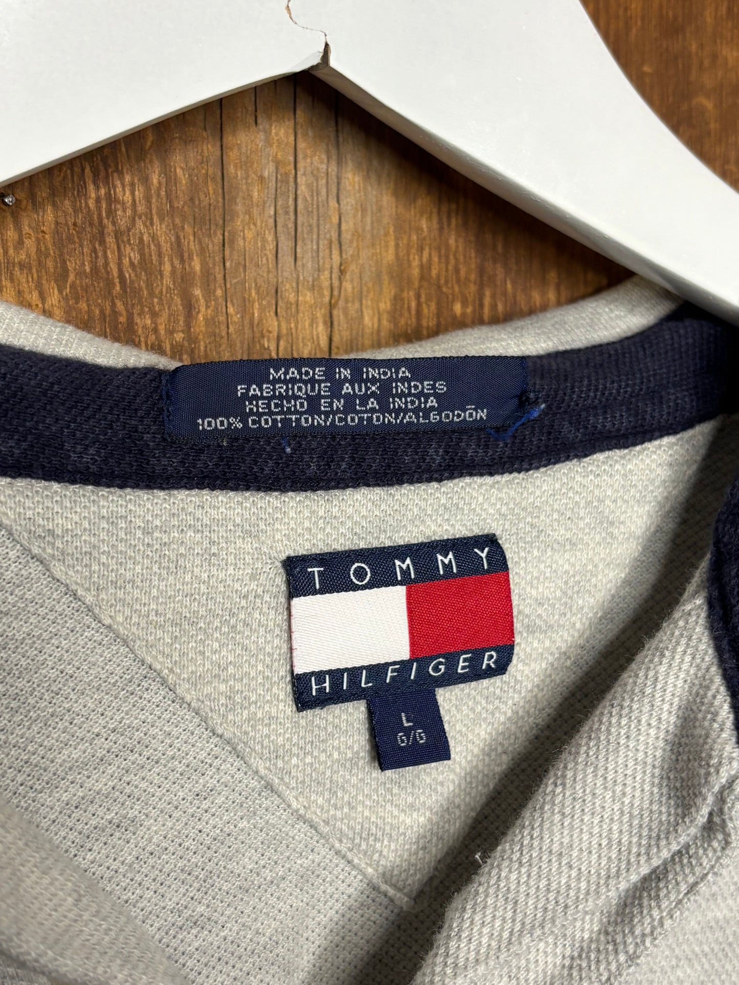vtg Tommy Hilfiger LS Polo