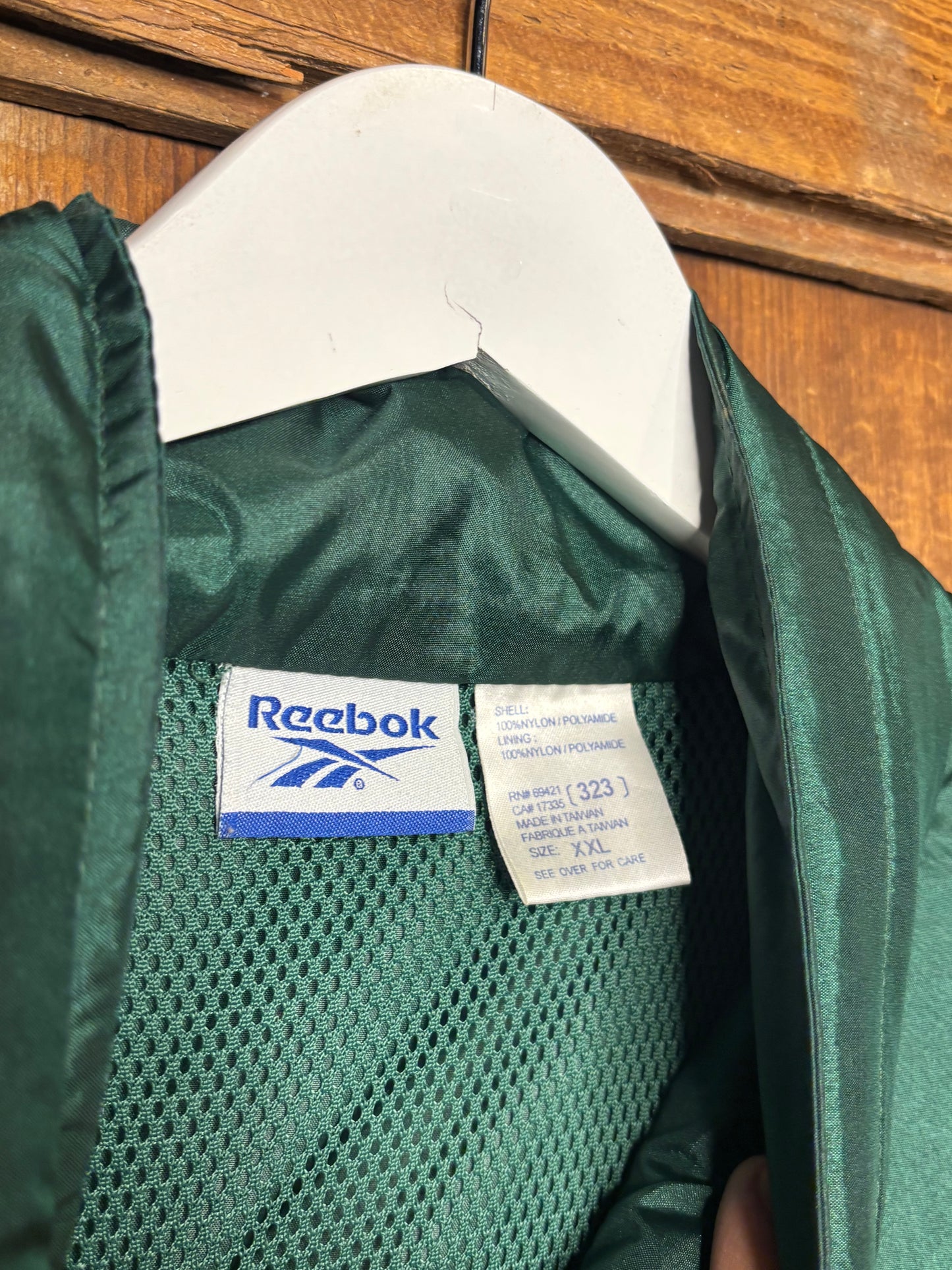 1990's Reebok 1/2 Snap Windbreaker
