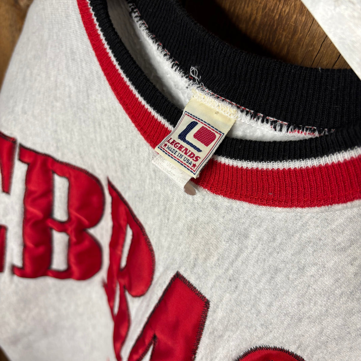 90s Nebraska Spellout Crewneck