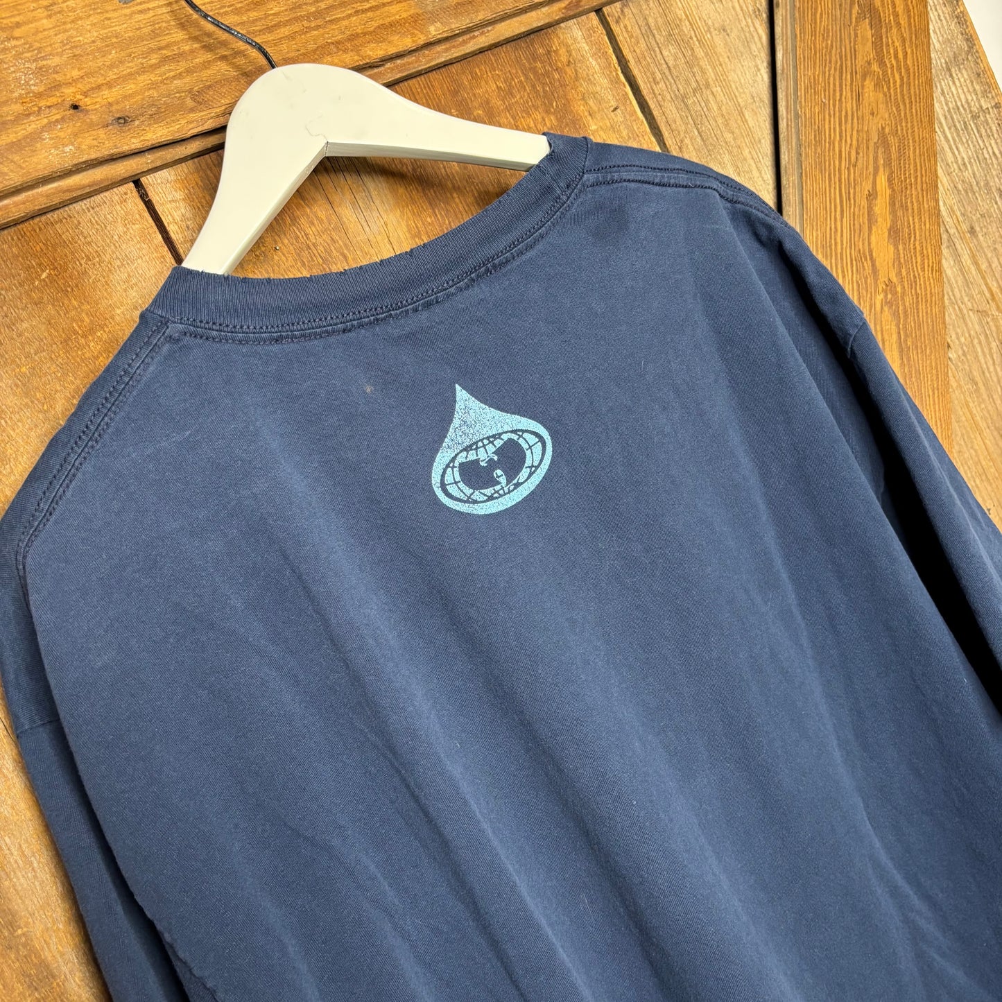 Vtg Wu Wear Globe Logo