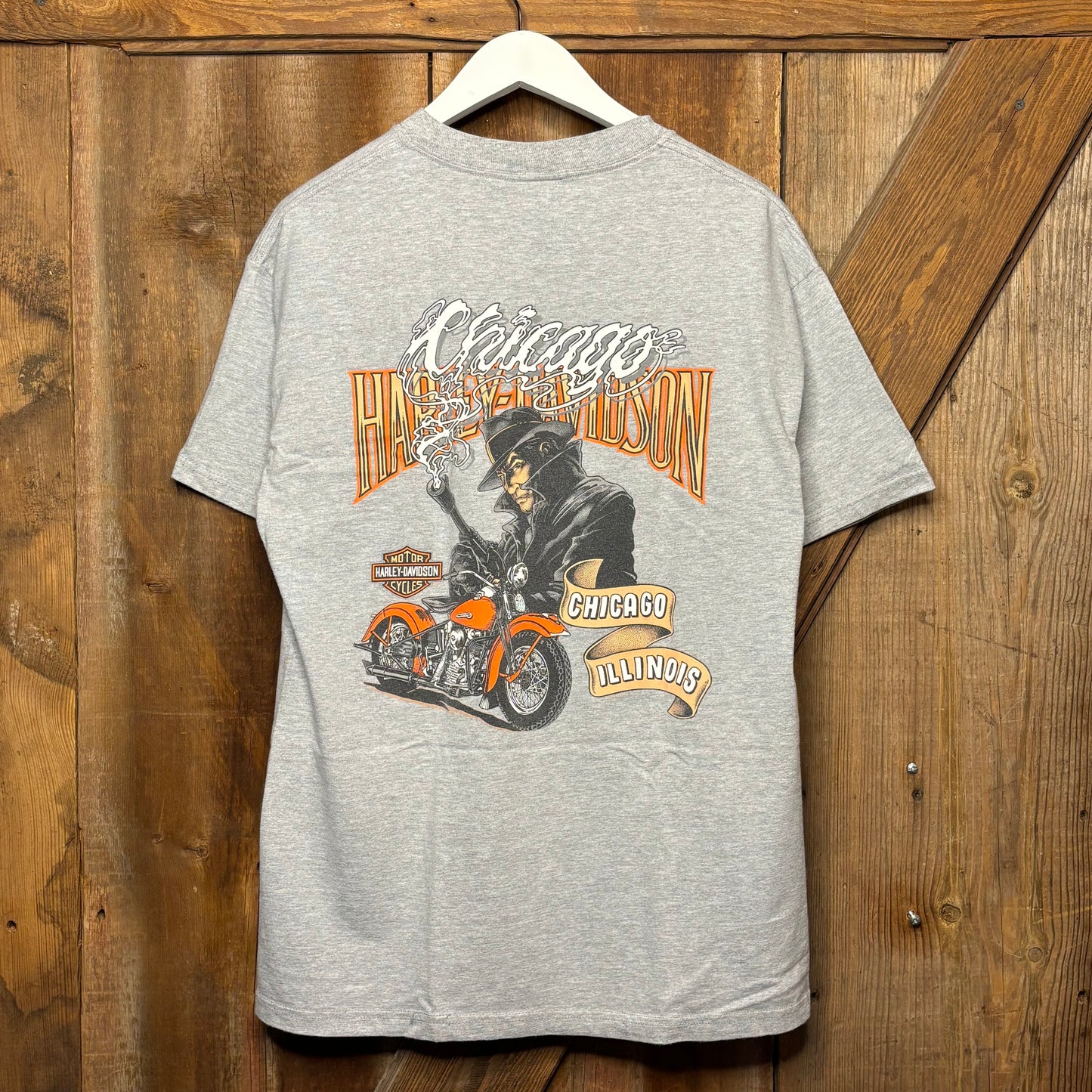 vtg Harley Davidson Chicago Smoke