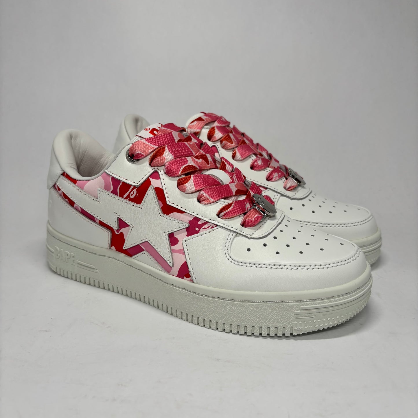 Bapesta White/Pink DS