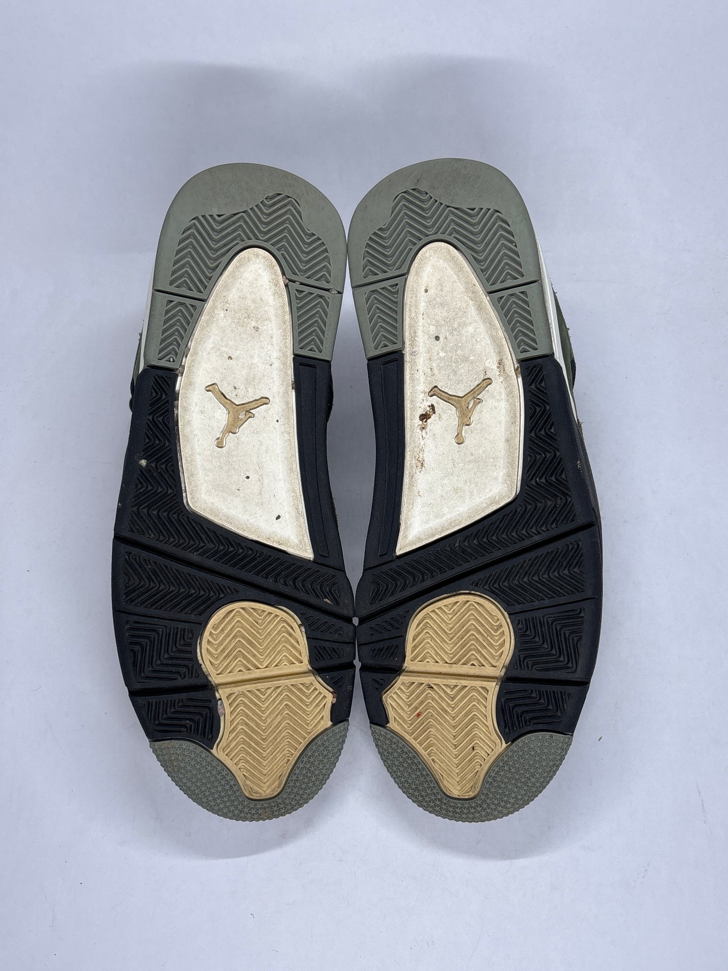 Jordan 4 Kraft OliveUsed