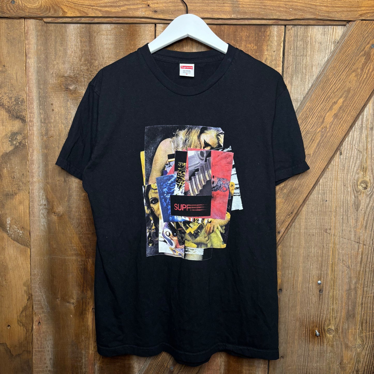 Supreme FW21 Stack Tee black