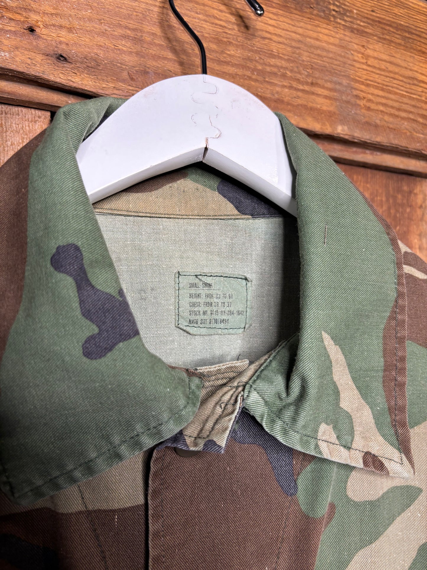80s Woodland Camo Field Jacket Used