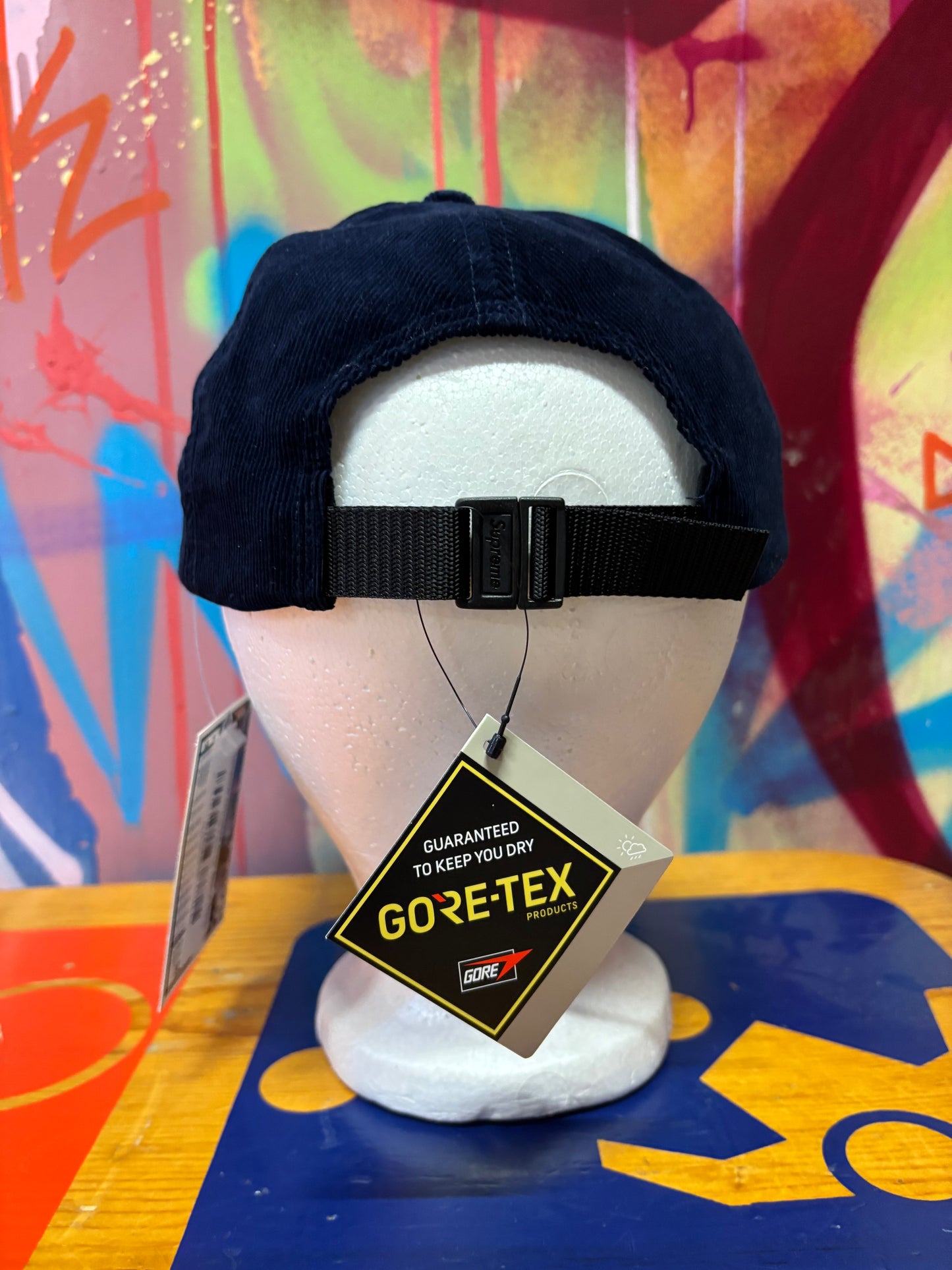 Supreme Goretex Cap Black