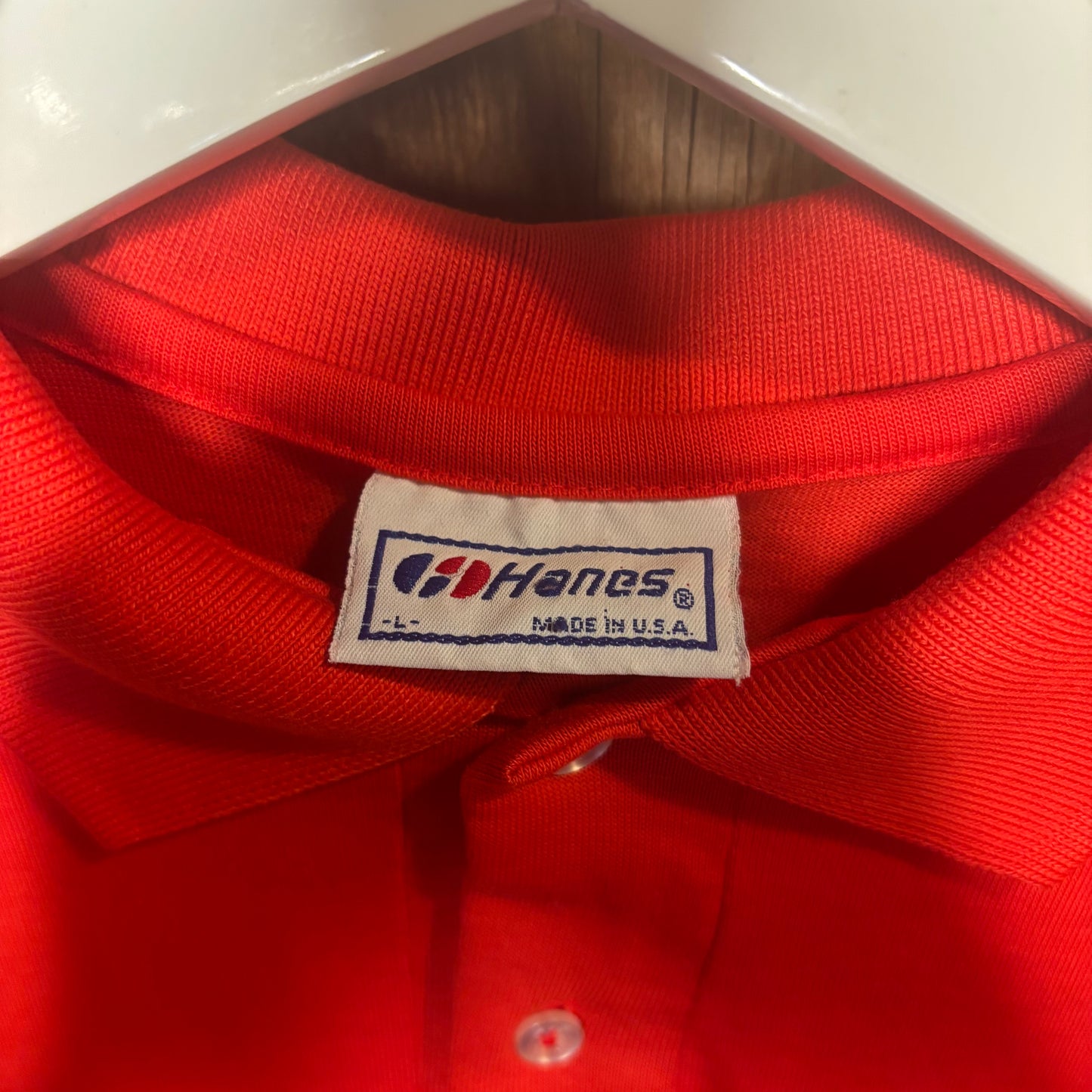 vtg Husker Huggers Polo L