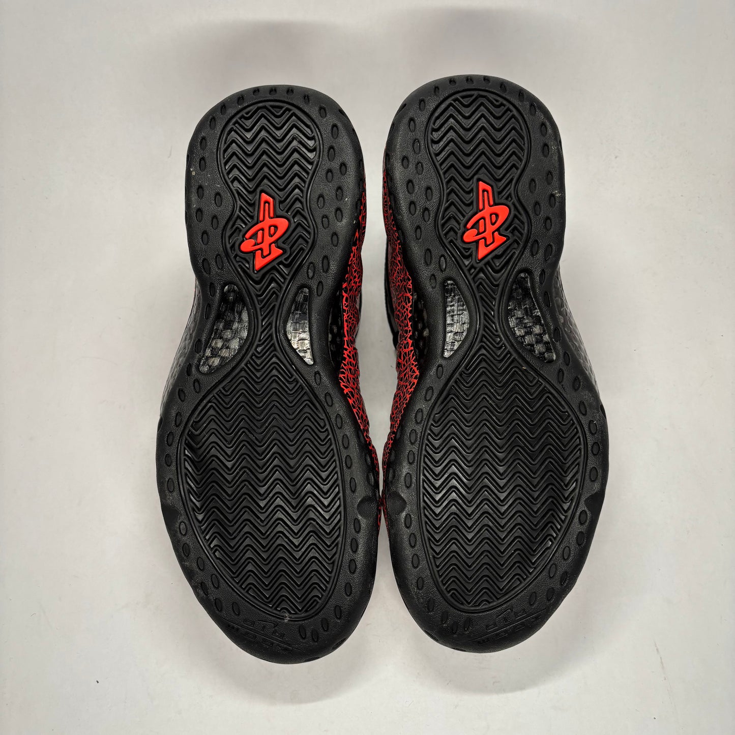 Nike Foamposite Cracked Lava Used No Box
