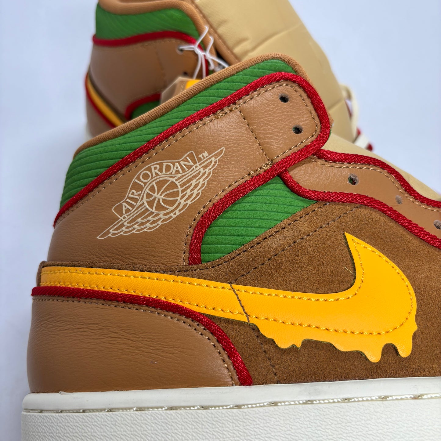 Jordan 1 Mid Cheeseburger DS