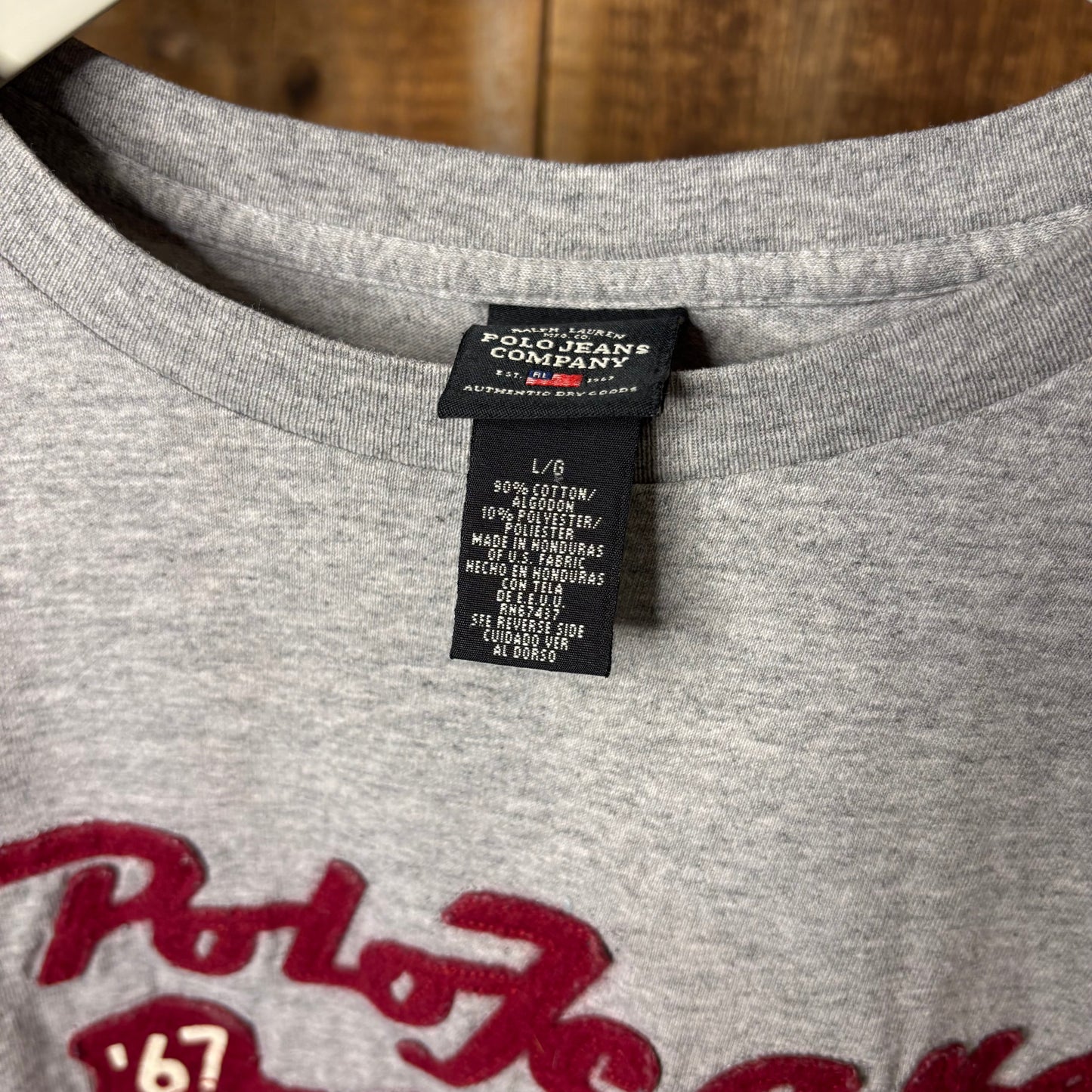 y2k Polo Jeans 67 Long Sleeve