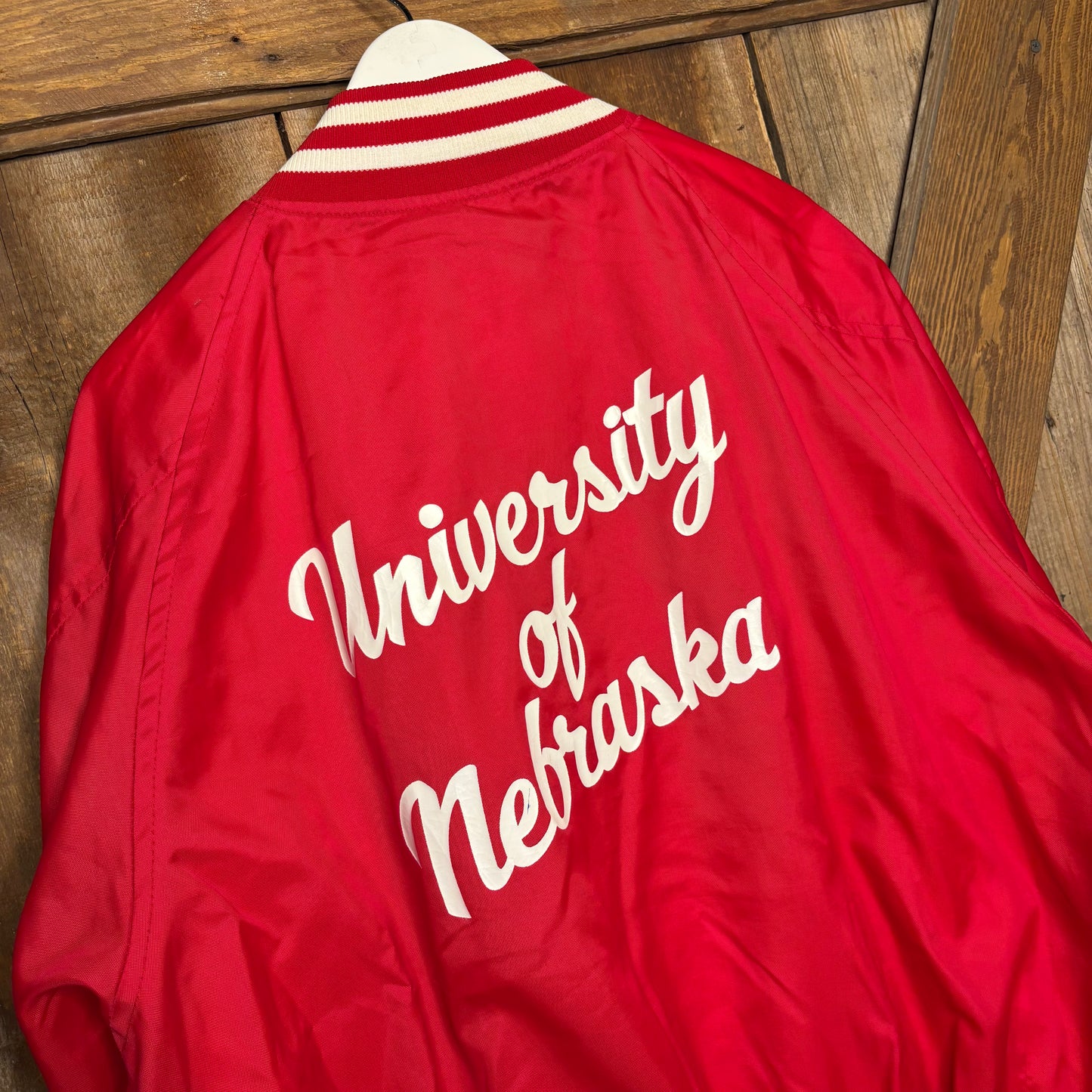 90s University Of Nebraska Coaches Jacket