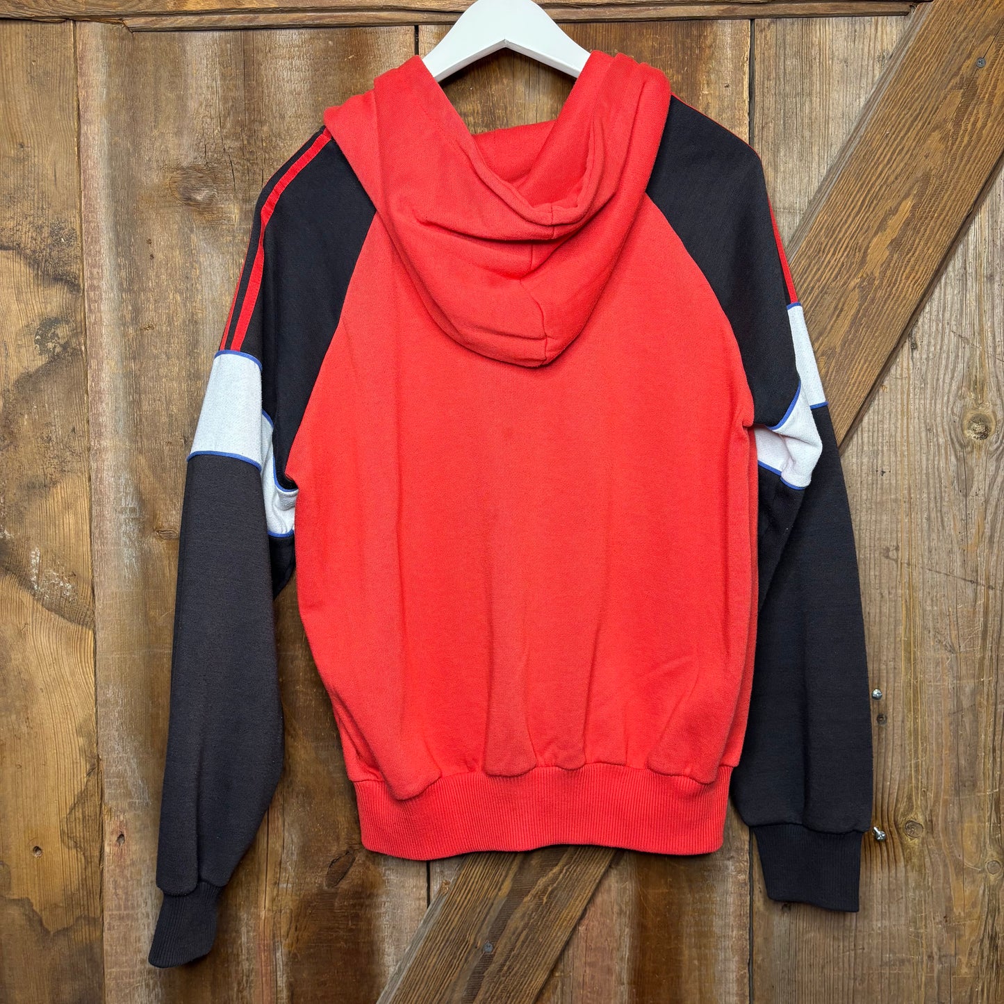1980s Adidas Color Block Zip Up