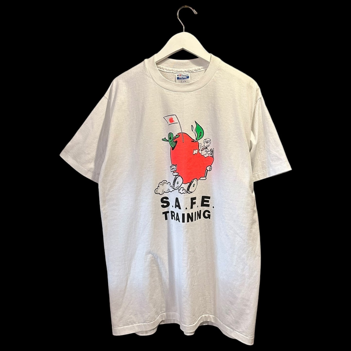 vtg Apple Safe Training XL