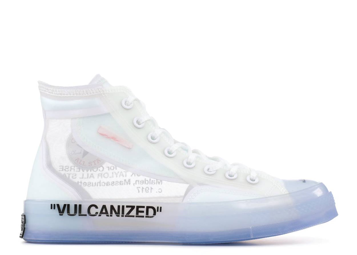 Converse X OW Translucent Sz 12 DS