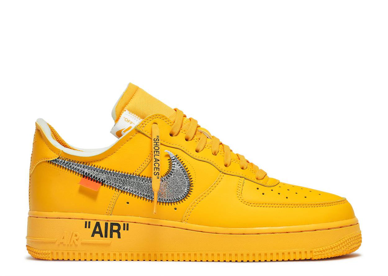 AF1 OW Uni Gold Sz 7 DS