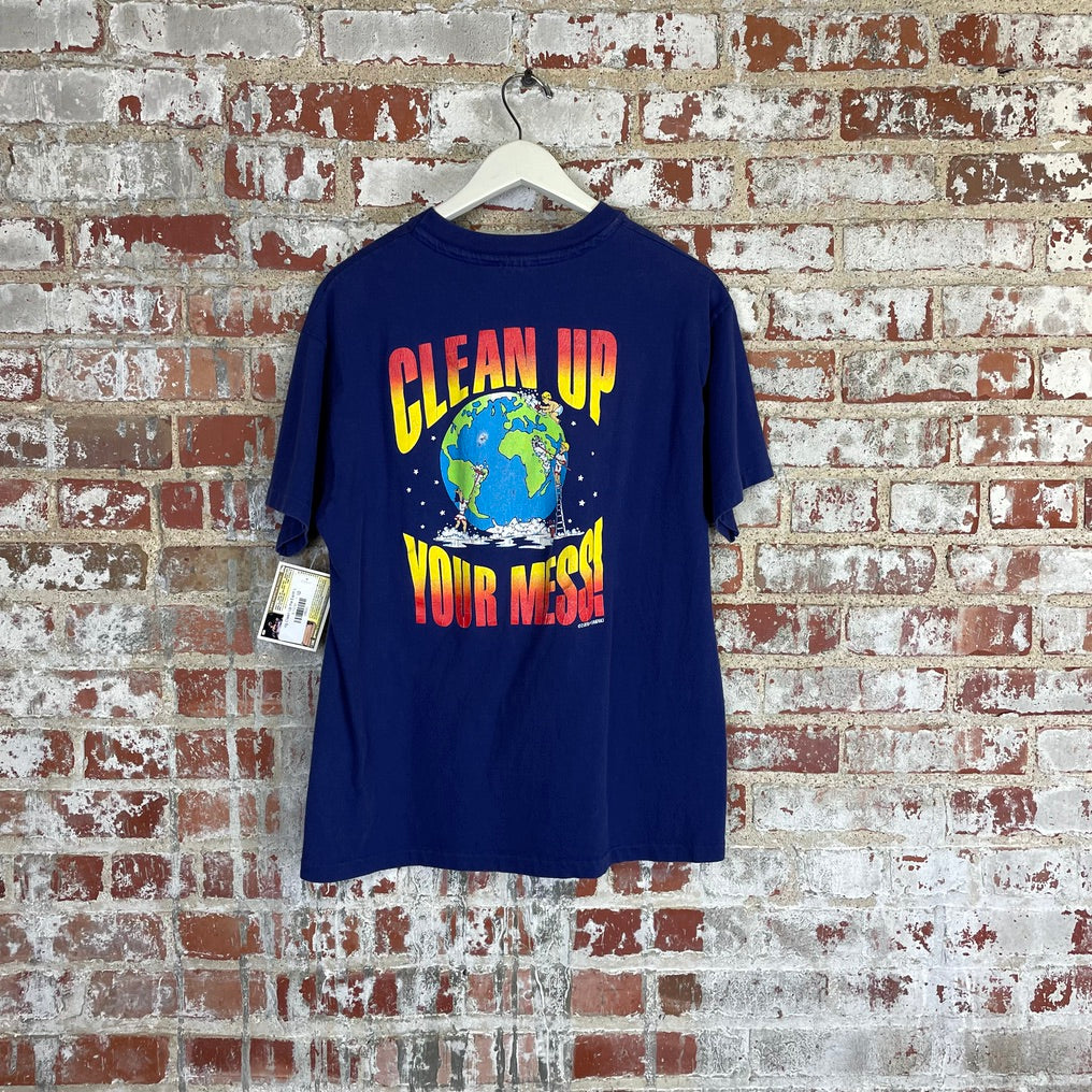 vtg Clean Up the Earth L
