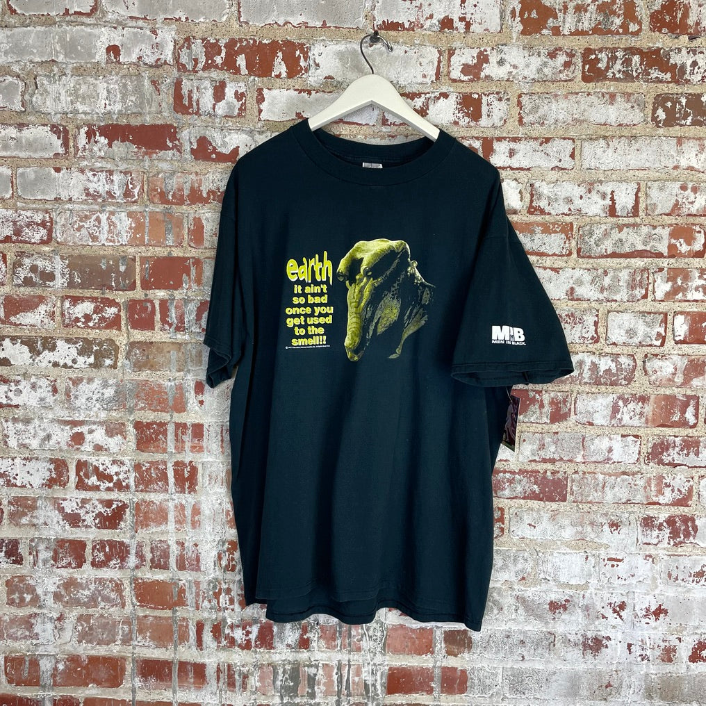 vtg MIB Earth Tee 2XL