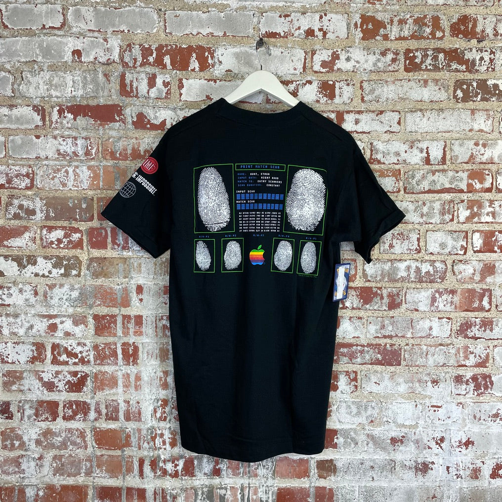 vtg Apple Mission Impossible Tee L