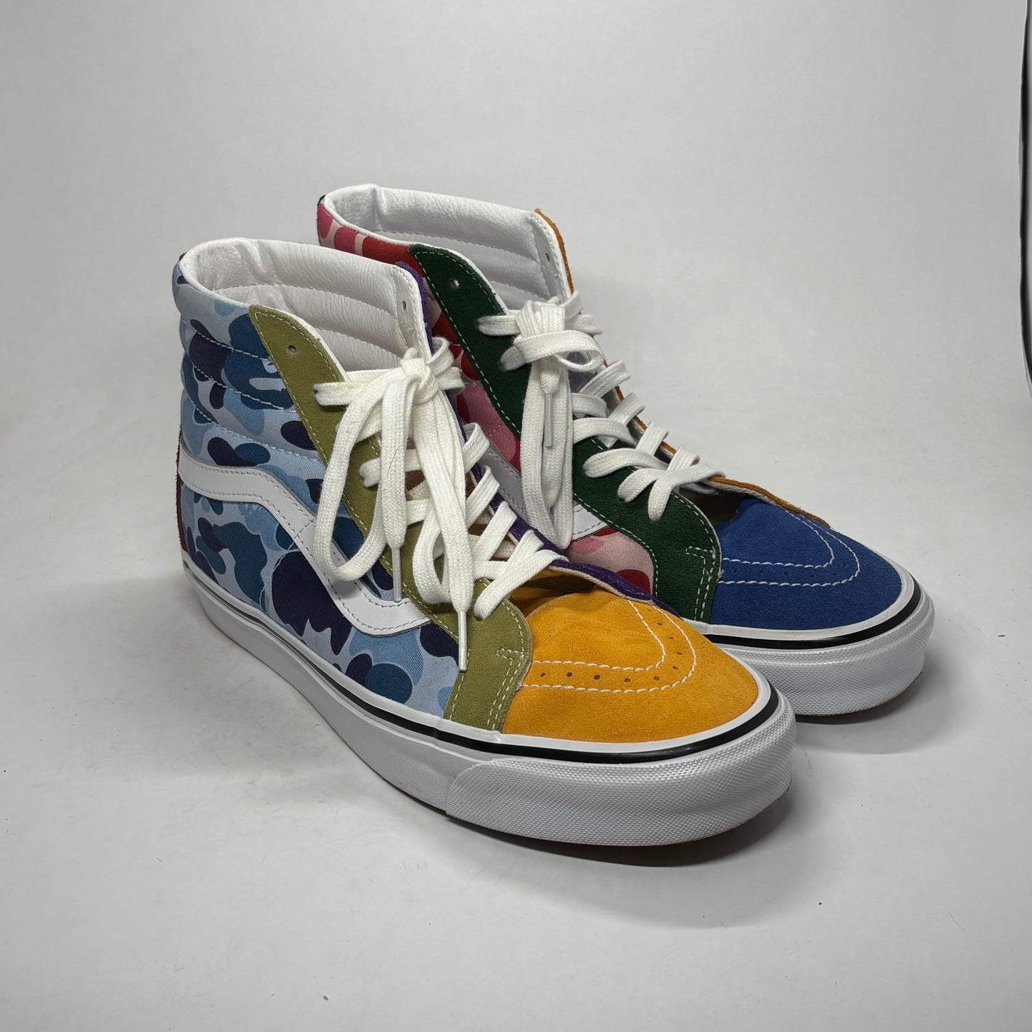 Bape Vans Sk8 Hi Multi CamoUsed