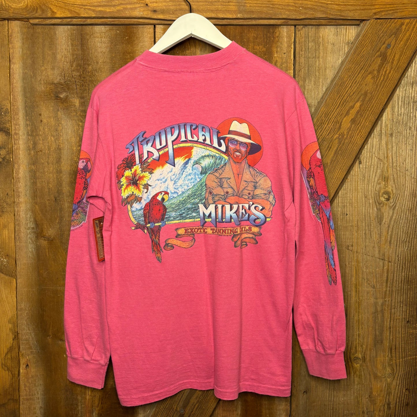 1983 Tropical Mikes Exotic Tanning Tee M