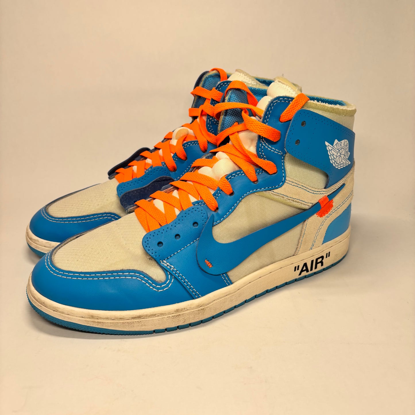 Jordan 1 Off White UNC Used