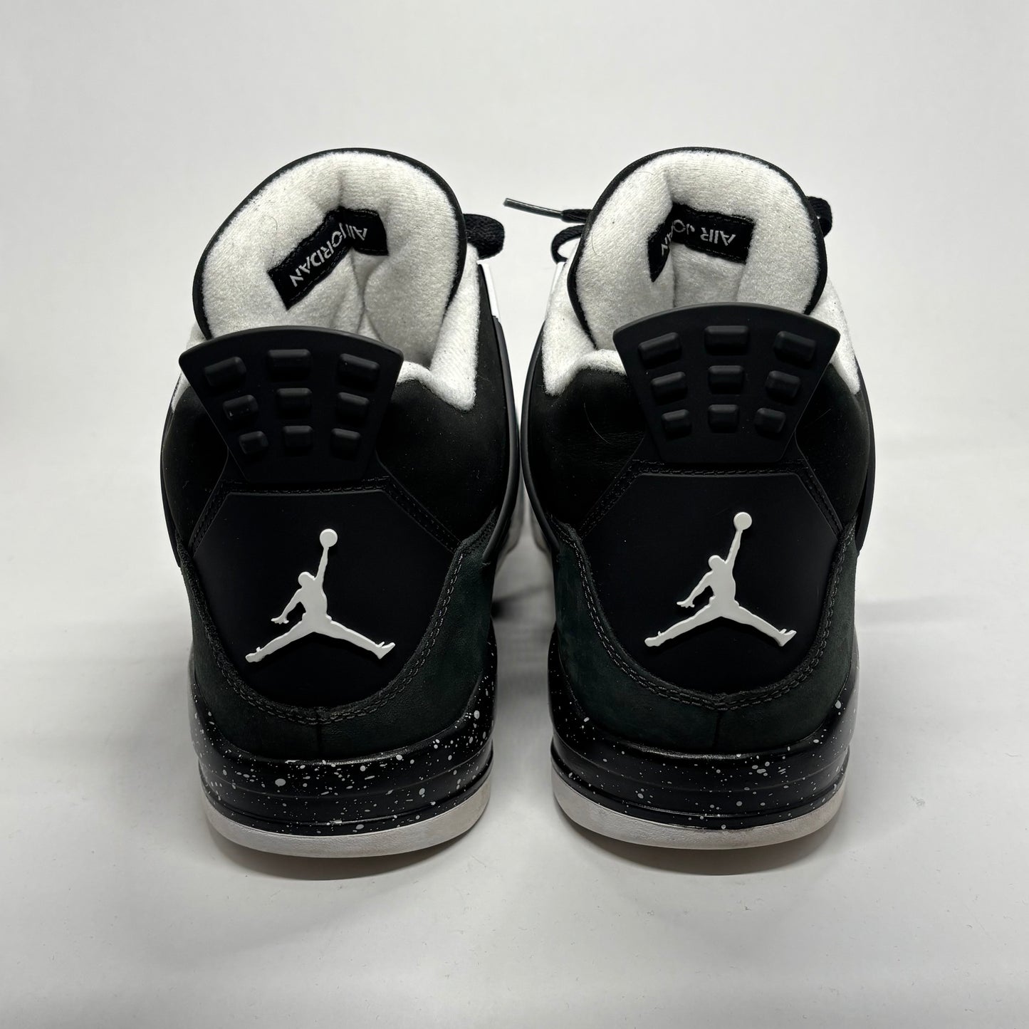 Jordan 4 Fear Pack Used Dam Box
