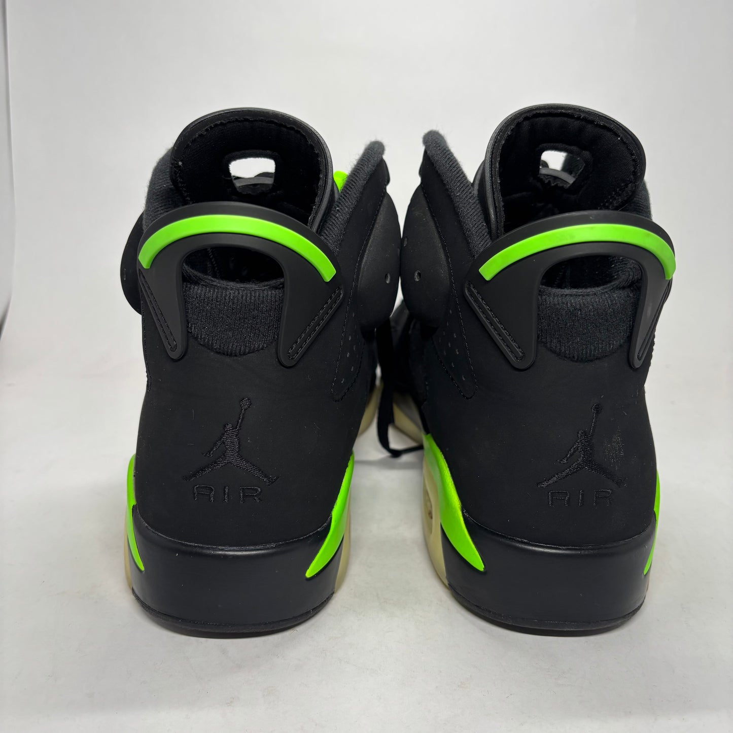 Jordan 6 Slime Green Used No Box