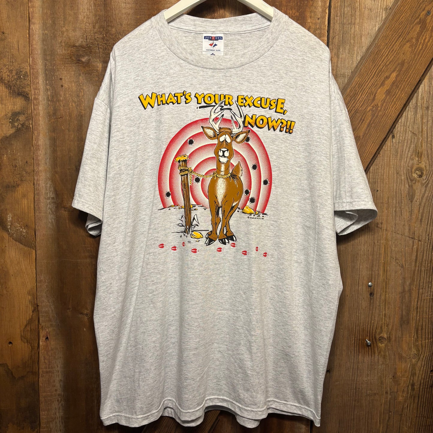 vtg Whats Your Excuse Now Tee XXL