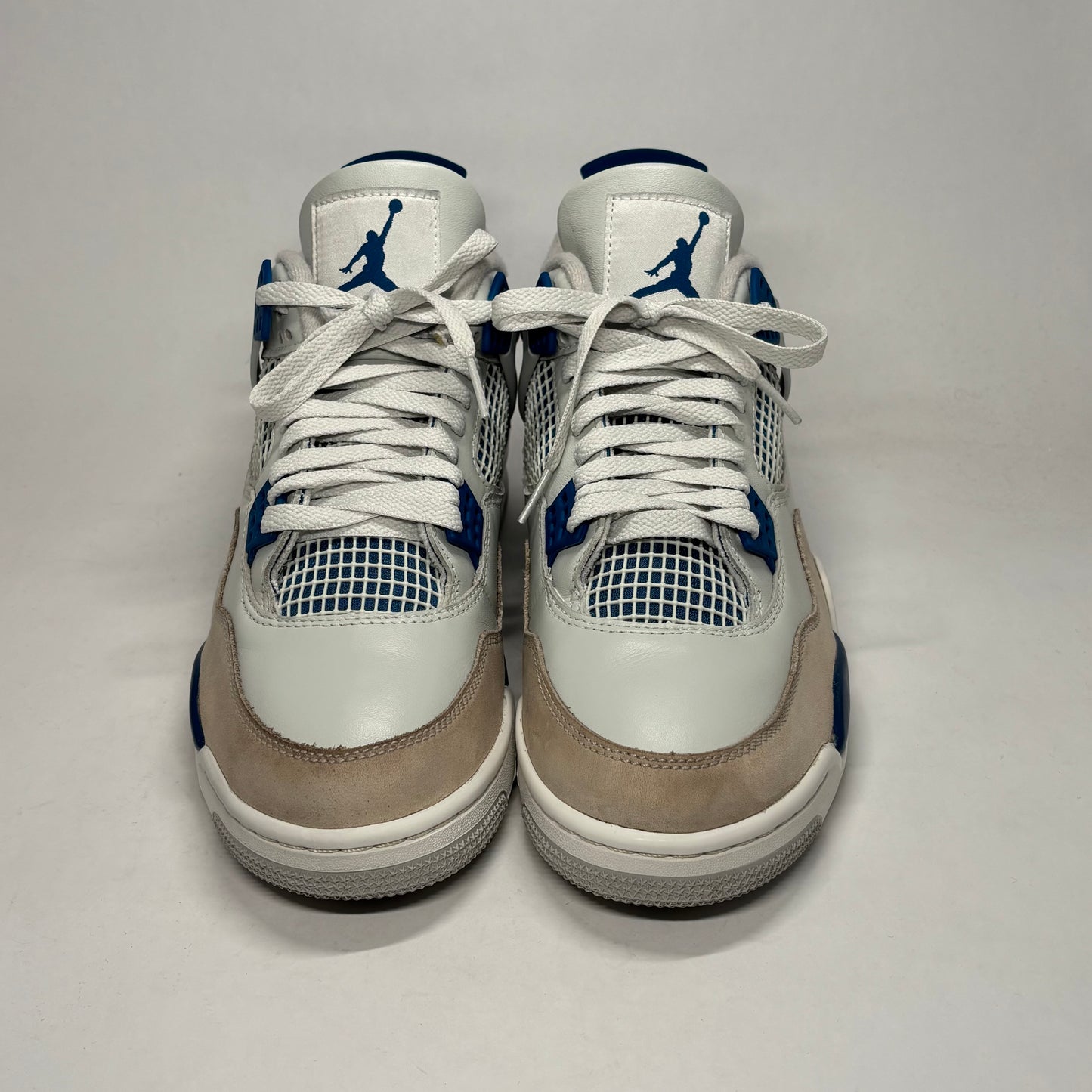Jordan 4 Military Blue White Used
