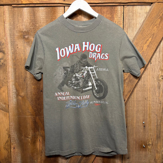 1986 Iowa Hog Drags Tee