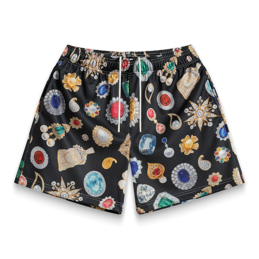 Black Jewel Shorts