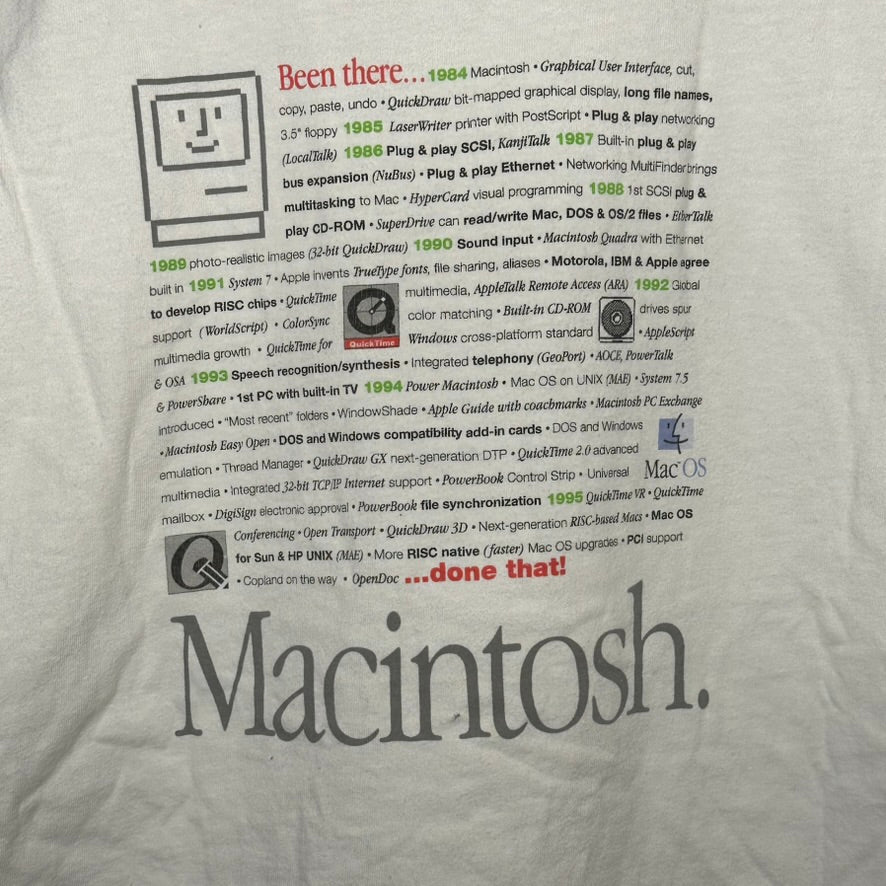 1996 Apple Been there Done That Tee