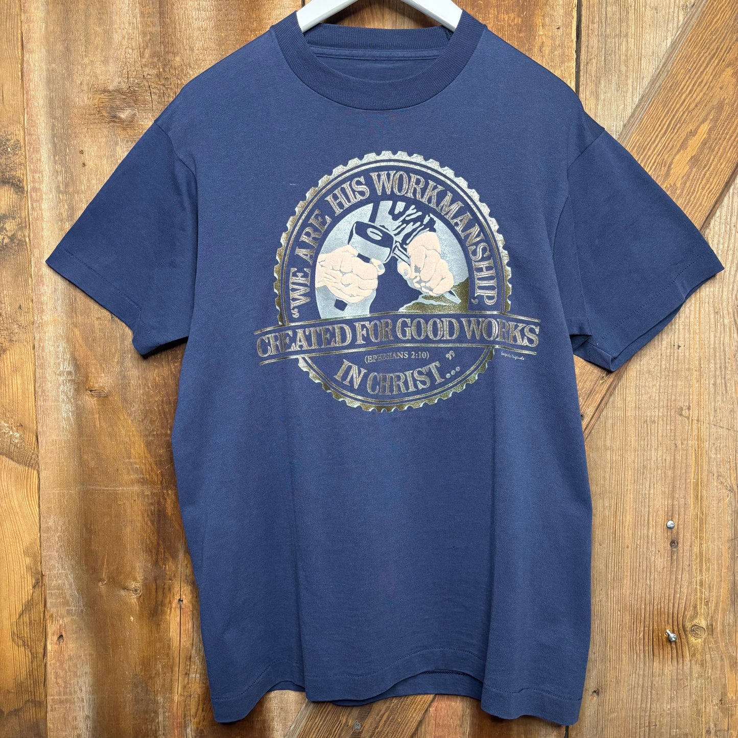 vtg Workmanship In Christ Tee L