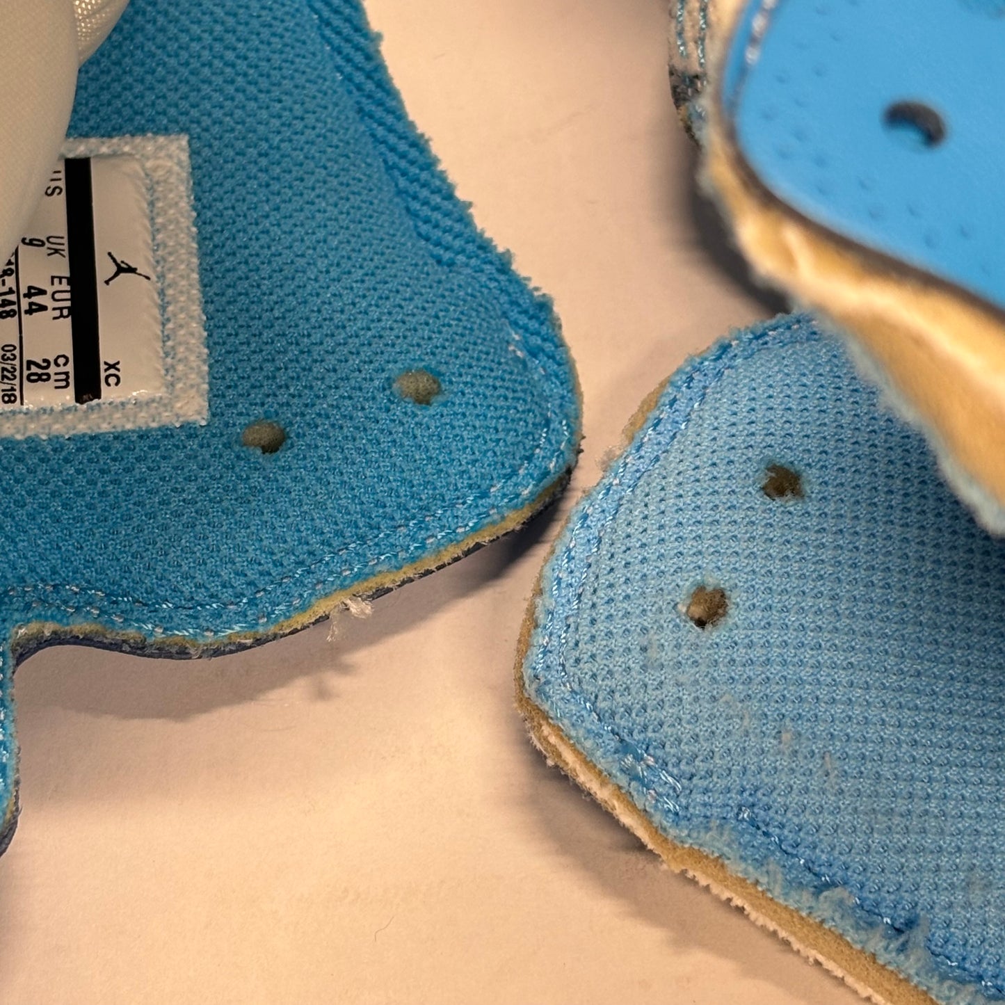 Jordan 1 Off-White UNC Used