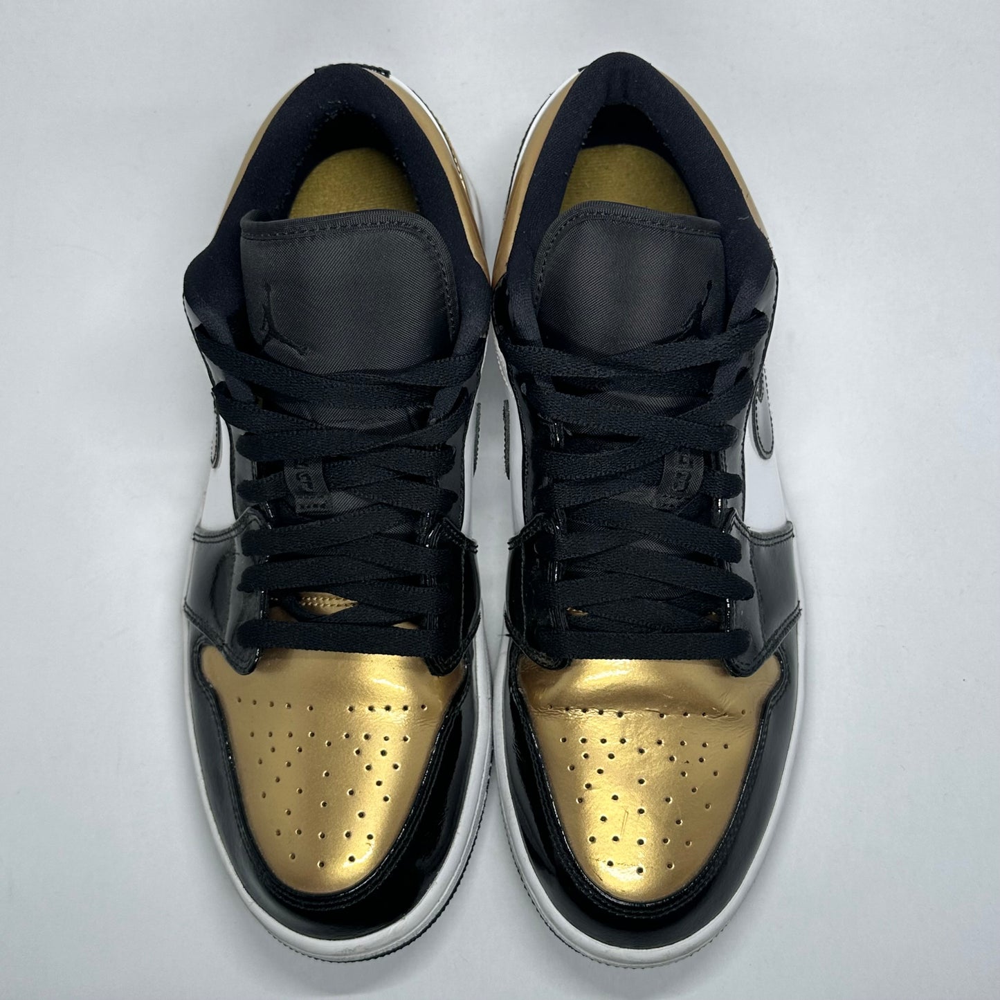 Jordan 1 Low Gold Toe Used No Box