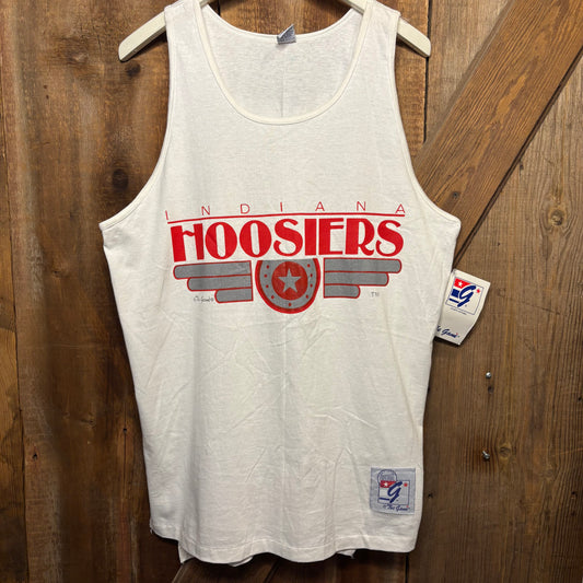 vtg 87' Indiana Hoosiers Tank XL
