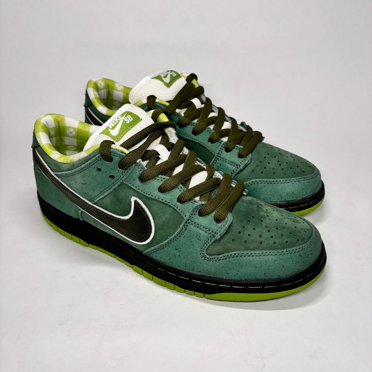 Nike SB Dunk Low Green Lobster Special Box Used