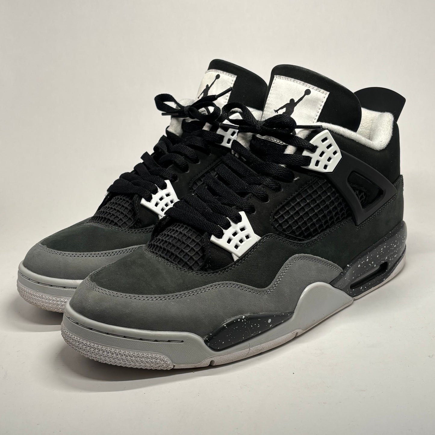 Jordan 4 Fear Pack Used Dam Box