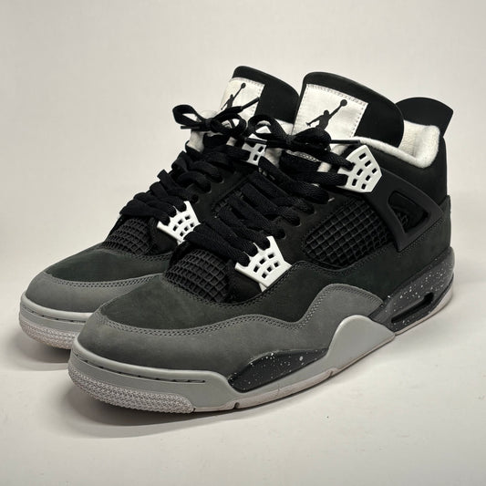 Jordan 4 Fear Pack Used Dam Box