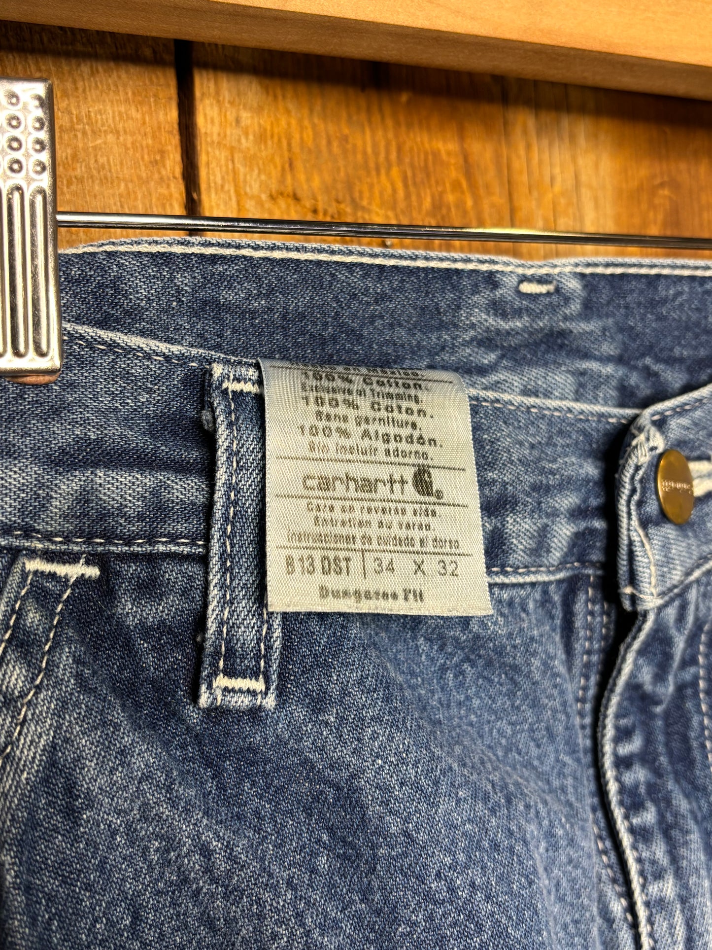y2k Carhartt Denim Painter Pants 34x32
