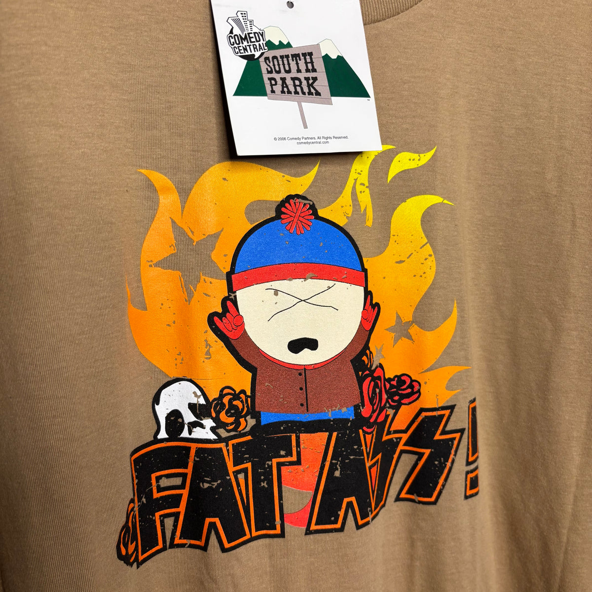 vtg Stan South Park "Fat Ass" Tee XL