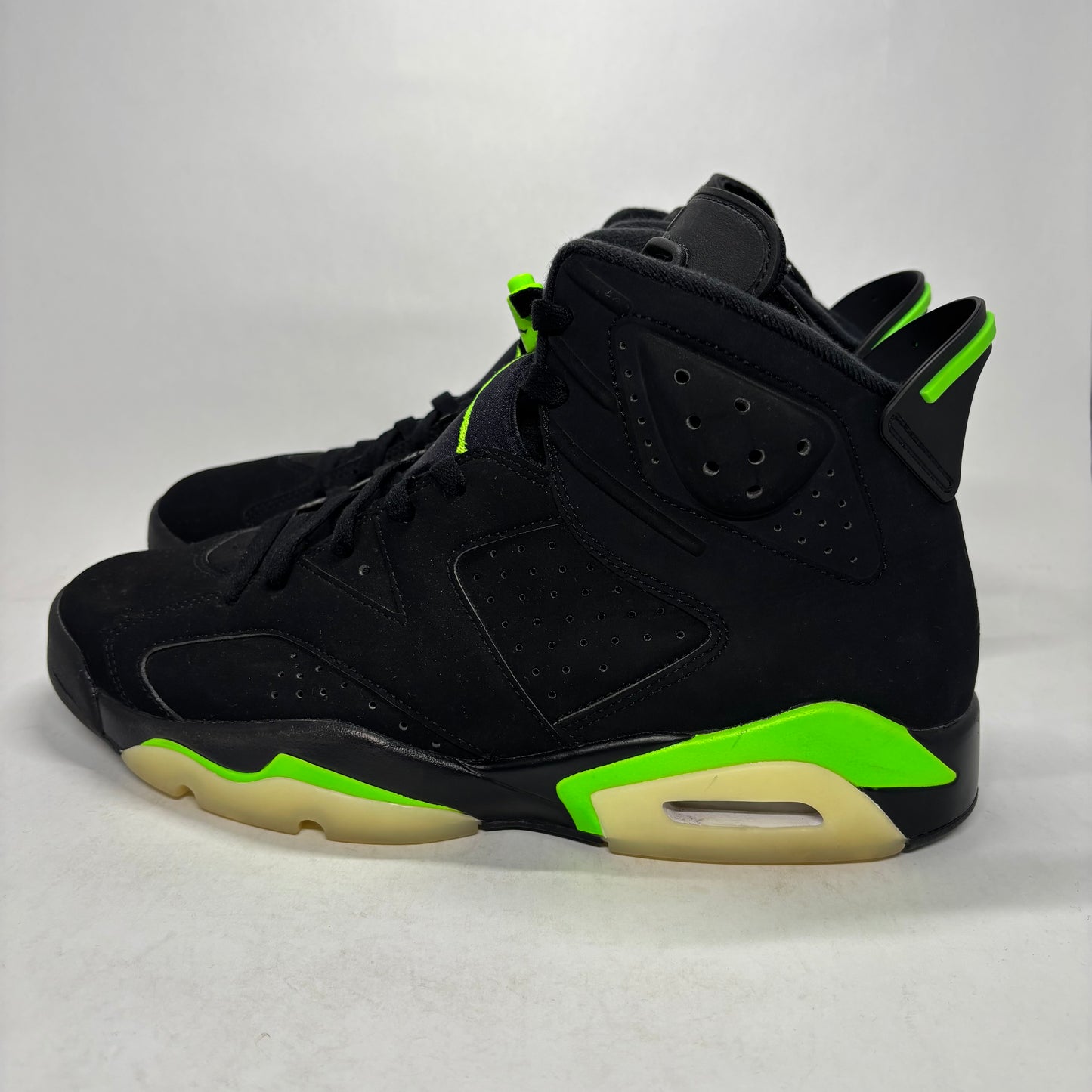 Jordan 6 Slime Green Used No Box