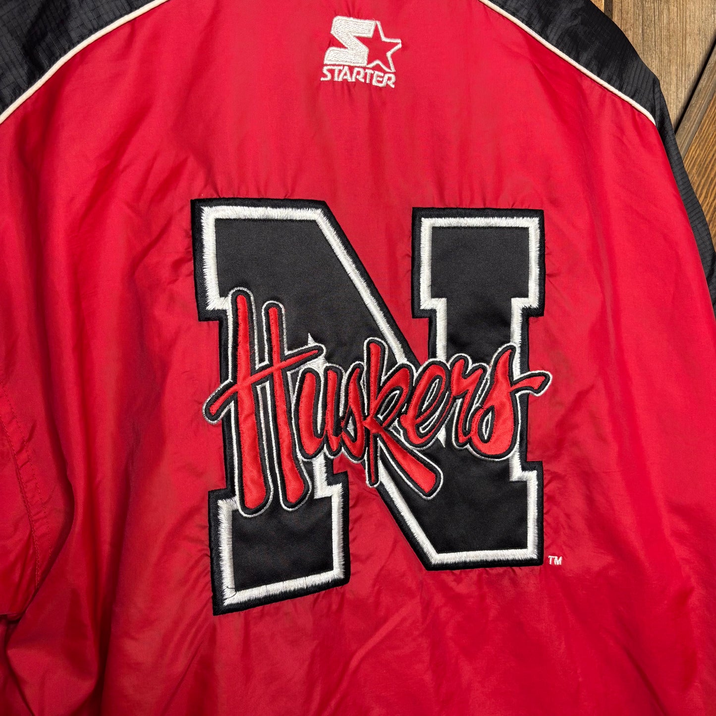 vtg Husker Windbreakee YOUTH